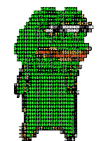 Pepe Matrix Pepe Sticker GIF