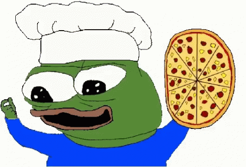Pepe Meme Pizza Chef GIF