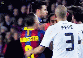 Pepe Portugal In Jersey Number 3 GIF
