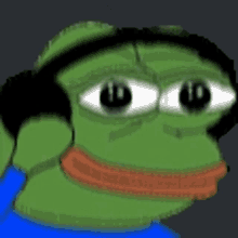 Pepe The Frog Bopping Jamming GIF