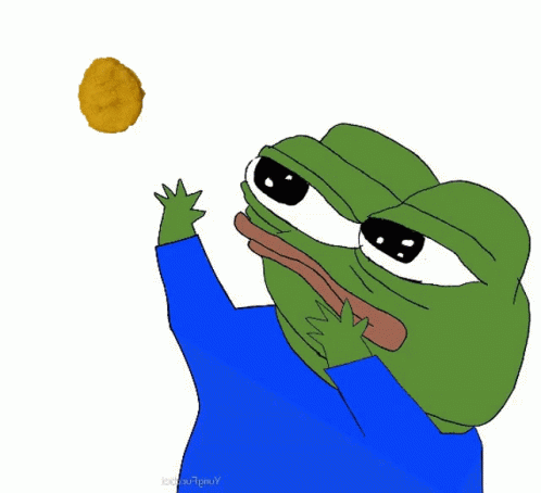 Pepe The Frog Chicken Nugget GIF