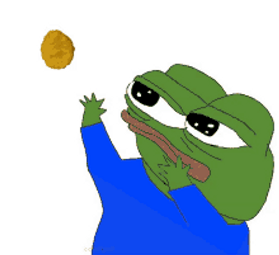 Pepe The Frog Chicken Nuggets Meme GIF | GIFDB.com