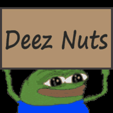 Pepe The Frog Deez Nuts GIF
