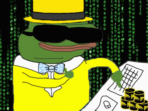 Pepe The Frog Hacking Screen GIF