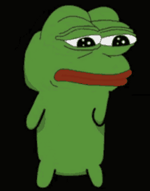 Pepe The Frog Meme Sad Club Party Dance GIF