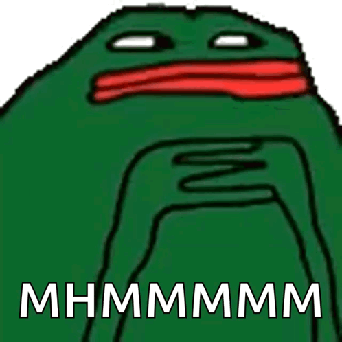 Pepe The Frog Mhm GIF