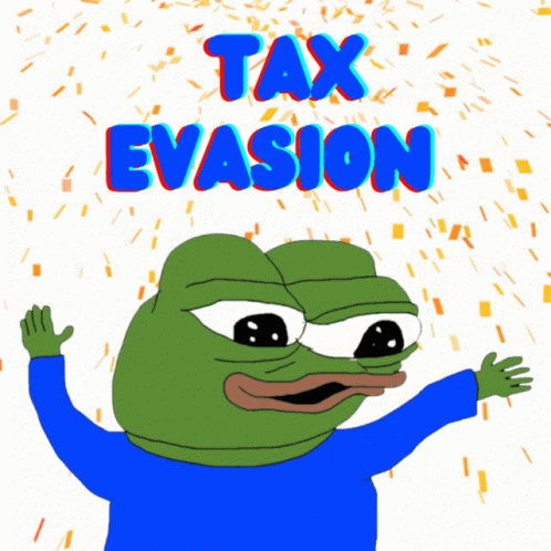 Pepe The Frog Taxes Evasion GIF