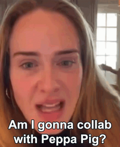 Peppa Pig Adelle Annoyed Meme GIF