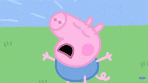 Peppa Pig Brother George Cry GIF