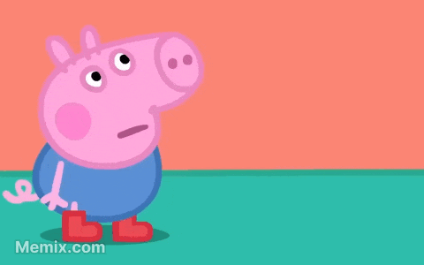 Peppa Pig Demanding Carrots Meme GIF