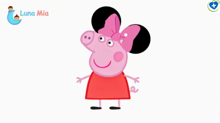 Peppa Pig Drawing Animation GIF