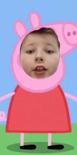 Peppa Pig Face App Meme GIF