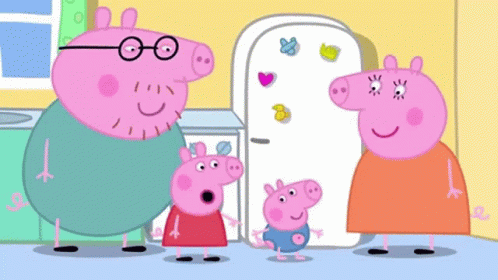 Peppa Pig Family George Tail Wag GIF
