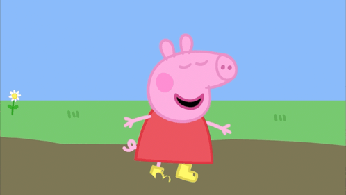 Peppa Pig Jumping GIF