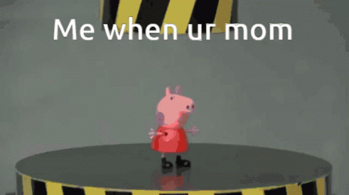 Peppa Pig Pinned Down Meme GIF