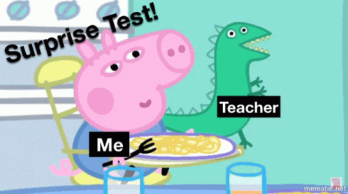 Peppa Pig Surprise Test Meme GIF
