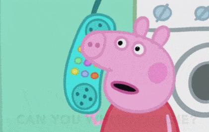 Peppa Pig Suzy Whistle Explosion Meme GIF