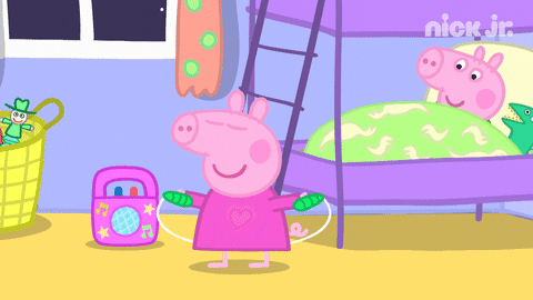 Peppa Pig Talent Day Skipping Rope GIF