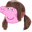 Peppa Pig Wig Talking Animation GIF