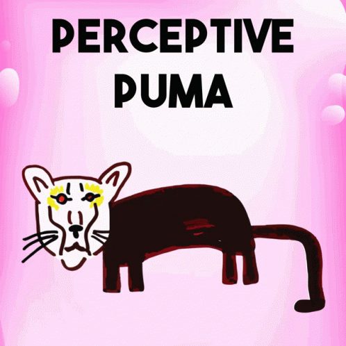 Perceptive Puma Drawing