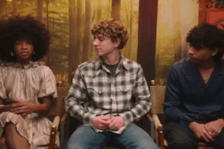 Percy Jackson And The Olympians Interview GIF