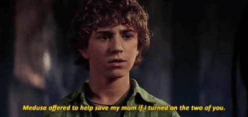 Percy Jackson Medusa Offer GIF