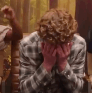 Percy Jackson Scratching His Eyes GIF
