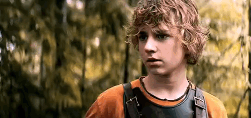 Percy Jackson Securing The Bag GIF