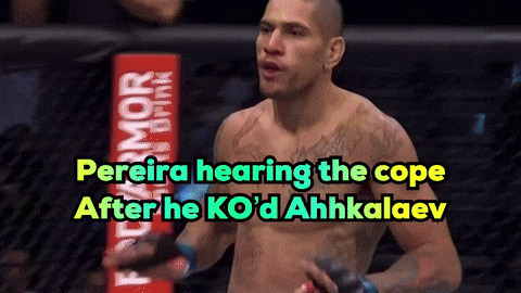 Pereira Hearing The Cope After He Ko 'D Ahkolaev GIF