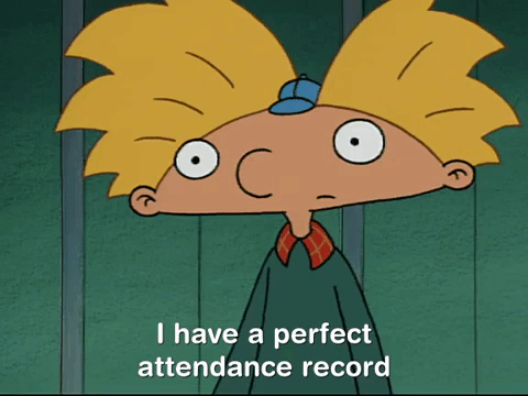 Perfect Attendance Hey Arnold Nicksplat GIF