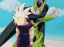 Perfect Cell Teen Gohan Gif GIF