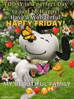 Perfect Day To Be Happy Friday