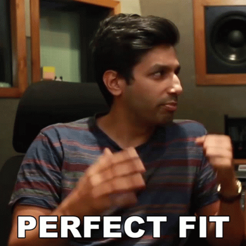 Perfect Fit Kanan Gill GIF