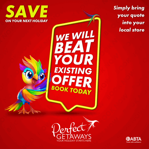 Perfect Getaways Beat Your Offer