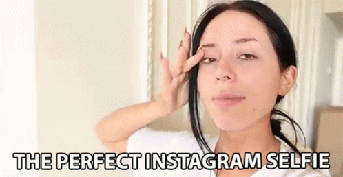 Perfect Instagram Selfie GIF