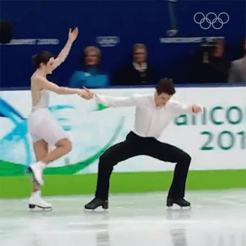 Perfect Pose Figure Skating GIF