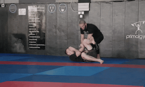 Performing The Peoples Elbow Move GIF