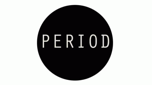 Period Computer Graphic GIF