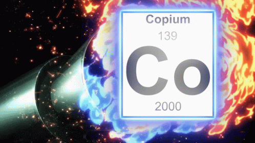 Periodic Table of Elements Copium Symbol