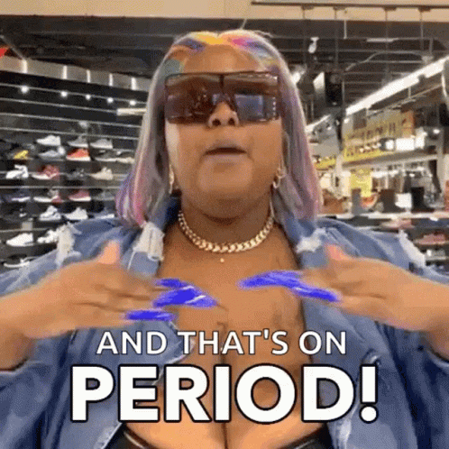 Periodt Brazen Singer Lizzo GIF