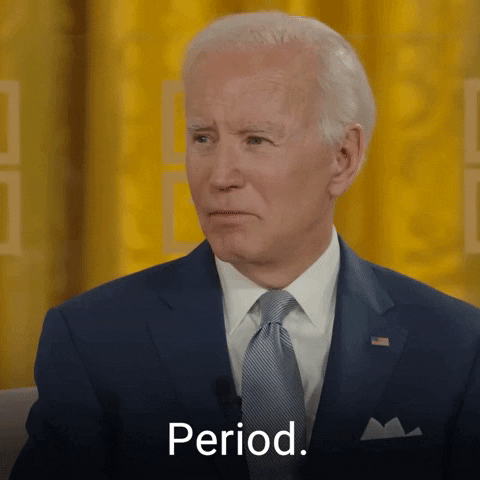 Periodt Joe Biden Politics GIF