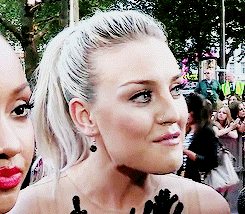 Perrie Pony In An Interview GIF