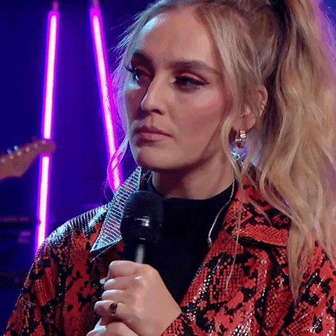 Perrie Pony Slight Grimace GIF