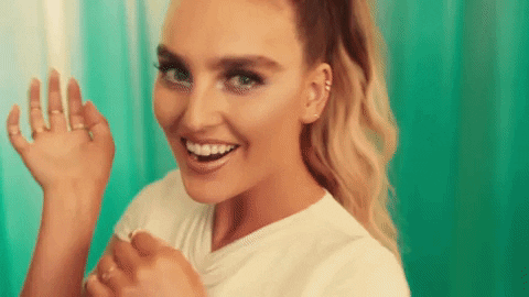 Perrie Pony Tail In Little Mix Holiday Mv GIF