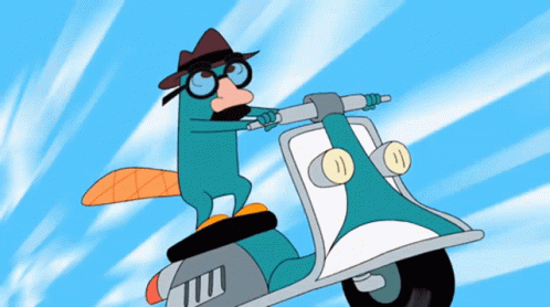 Perry the Platypus Riding Scooter