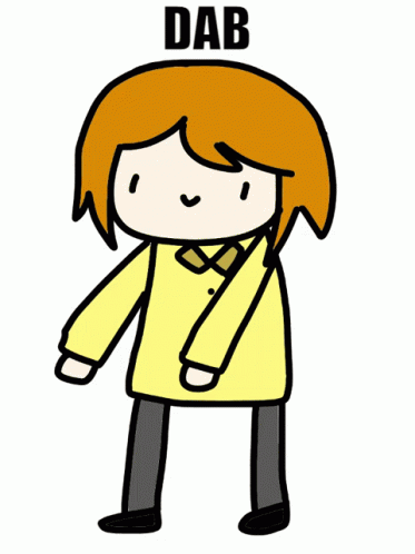 Person Dab Drawing