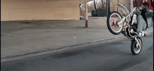 Person Doing Trick on Yamaha Dirt Bike