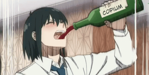 Person Drinking From Bottle Copilum