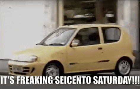 Person Driving Car With Smoking Tire GIF