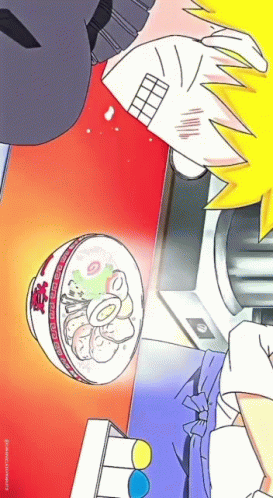 Person Eating Ramen GIF